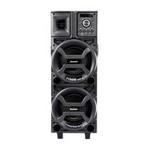 Caixa De Som Amplificada Amvox ACA 1101 BLACK DUPLO 8 2 Woofers ALTO FALANTE 8" Bivolt SFM