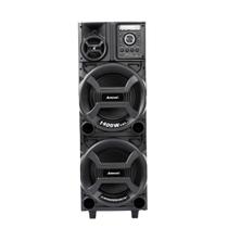 Caixa de Som Amplificada Amvox ACA 1402 Titan Black 1400W RMS Bluetooth LED Preta Bivolt Caixa de Som Amplificada Amvox ACA 1402 Titan Black 1400W RMS Bluetooth LED Preta Bivolt