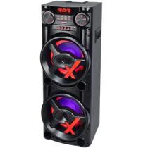 Caixa de Som Amplificada Amvox ACA 1900 New X 1900W RMS Bluetooth USB