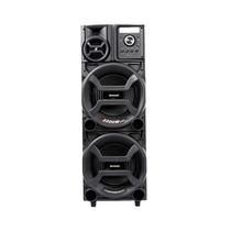 Caixa De Som Amplificada Amvox ACA 2201 PESADÃO ll 2 Woofer ALTO FALANTE 12" Bivolt SFM