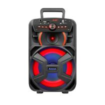 Caixa de Som Amplificada Amvox ACA 221 GIGANTE II 1 Woofer ALTO FALANTE 8" Bivolt CFM