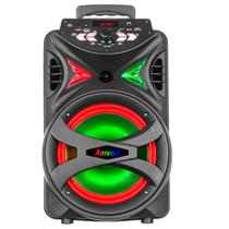Caixa De Som Amplificada Amvox ACA 255 HIT Woofer ALTO FALANTE 8" Bivolt CFM