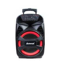 Caixa de Som Amplificada Amvox ACA 480 VIPER II Preto Bivolt