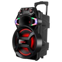 Caixa de Som Amplificada Amvox ACA550 Strondo USB, Led, Bluetooth, Bateria 550W, Bivolt