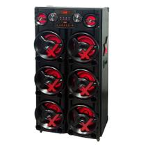 Caixa de Som Amplificada Amvox ACA5500 New X Paredão 5500W Bluetooth