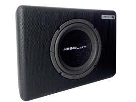 Caixa De Som Amplificada Automotiva Slim Sub 8 Polegadas - Corzus Absolut