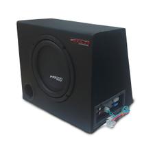 Caixa De Som Amplificada Automotiva Universal Sub 8 Hiken