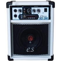 Caixa De Som Amplificada Bluet/mic/guitarra/violão 6'' 40w