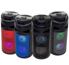 Caixa de som Amplificada Bluetooth Bivolt Rádio FM livre uso e leve