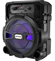 Caixa De Som Amplificada Bluetooth Ca80 120w Lenoxx Preto