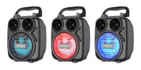 Caixa De Som Amplificada Bluetooth Potente Radio FM Pendrive