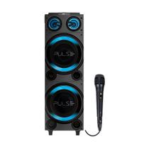 Caixa De Som Amplificada Bluetooth Pulse Double SP507 Com 01 Microfone
