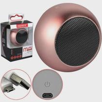 Caixa De Som Amplificada Bluetooth Tws Metal Mini Speaker 3w