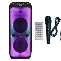 Caixa de som amplificada ct1300 bluetooth trc 1300w rms