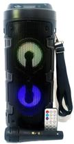 Caixa De Som Amplificada Led Microfone Bluetooth - Grasep Caixa De Som Amplificada Led Microfone Bluetooth - Grasep