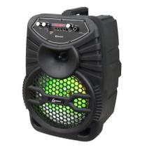 Caixa de Som Amplificada Lenoxx CA100, 120W, Bluetooth, USB, Bateria Interna, Karaokê - Bivolt