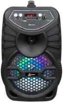 Caixa de Som Amplificada Lenoxx Ca100, Rádio Fm, Bluetooth, Usb, Karaokê - Bivolt