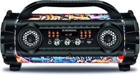 Caixa de Som Amplificada Mondial Thunder Street Bivolt 100W RMS MCO-08