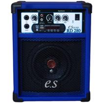 Caixa de Som Amplificada Multiuso BLUET+USB+SD+FM 6 Pol. 40W RMS