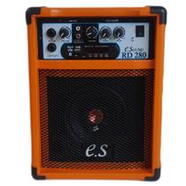 Caixa de Som Amplificada Multiuso BLUETOOTH, USB, SD, FM - 6 Pol. 30W RMS