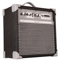 Caixa De Som Amplificada Multiuso LL Bluetooth Up6 FM e USB - Preto