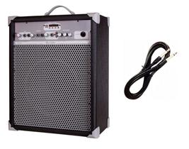 Caixa de Som Amplificada Multiuso UP!10 BLUETOOTH - Preta CABO P10 Caixa de Som Amplificada Multiuso UP!10 BLUETOOTH - Preta CABO P10