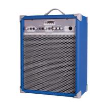 Caixa de Som Amplificada Multiuso Up!10 Sky Blue FM/USB/BT - LL Audio