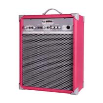 Caixa de Som Amplificada Multiuso Up!10 Vivid Pink FM/USB/BT - LL Audio