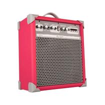 Caixa de Som Amplificada Multiuso Up!8 Vivid Pink FM/USB/BT - LL Audio