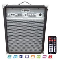 Caixa De Som Amplificada Multiuso USB FM Preta UP10 LL AUDIO