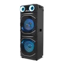 Caixa de Som Amplificada Philco PCX24000 Flash Lights 2400W Preta - Bivolt