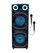 Caixa de Som Amplificada Philco PCX26000 Flash Lights 2600W - 2 Mic