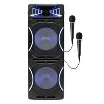 Caixa de Som Amplificada Philco PCX35000 LED Bluetooth TWS 3500w-2 Mic