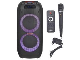 Caixa De Som Amplificada Portátil Trc 1000w Rms Usb Fm Bt