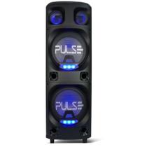 Caixa De Som Amplificada Pulse 2200W Sp500 Potente Bluetooth