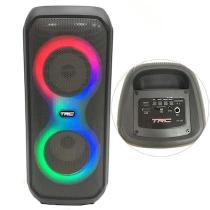 Caixa De Som Amplificada TCR Portátil Bluetooth Rádio 120W Potente Caixa De Som Amplificada TCR Portátil Bluetooth Rádio 120W Potente