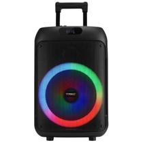 Caixa de Som Amplificada TRC 550W RMS com Microfone Bluetooth TWS Rádio FM CT550