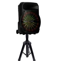 Caixa De Som Amplificada Xc-715T Polyvox Bluetooth Usb 700w + Pedestal Tripé Caixa De Som Amplificada Xc-715T Polyvox Bluetooth Usb 700w + Pedestal Tripé