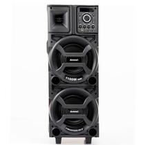 Caixa De Som Amvox Duplo 8 1100W Led Bluetooth USB SD Bivolt Caixa De Som Amvox Duplo 8 1100W Led Bluetooth USB SD Bivolt