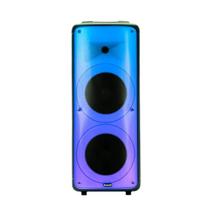 Caixa De Som Amvox Party Vox Prime 2000W Led Bluetooth Bivolt Preto ACA 2000