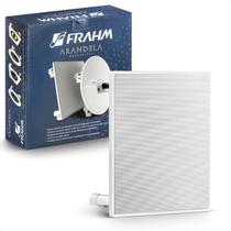 Caixa de Som Arandela Frahm Quadrada 6 polegadas FR 40W 31832 Caixa de Som Arandela Frahm Quadrada 6 polegadas FR 40W 31832