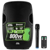 Caixa De Som Ativa 15 Polegadas Com Bluetooth, USB, Display, Bateria Recarregável, Microfone, Underground 15 ProBass Caixa De Som Ativa 15 Polegadas Com Bluetooth, USB, Display, Bateria Recarregável, Microfone, Underground 15 ProBass