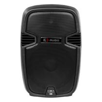 Caixa De Som Ativa 180W 12 Polegadas Com Display Bluetooth USB Bivolt KBA12 KÁudio