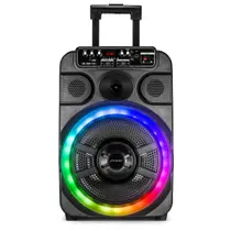 Caixa de Som Ativa 400W RMS Frahm Amplificada Multiuso Plástica Bluetooth USB Micro SD FM Entrada P2 400 TWS - 32264