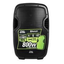 Caixa De Som Ativa 800W 15 Polegadas Elevate 115 ProBass Com Bluetooth, Display, Equalizador, Alças E Rodinhas