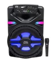 Caixa de Som Ativa com Bateria e Bluetooth Pro Bass Wave 12 Caixa de Som Ativa com Bateria e Bluetooth Pro Bass Wave 12