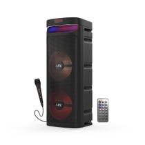 Caixa de Som Audiobox ABX-2010R Bluetooth Karaoke Dual 10"