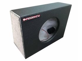 Caixa de Som Automotivo Dutada 1x8" 15L material sintético Preta