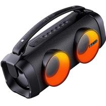 Caixa De Som Bazooka Beats 80W RMS Led Bluetooth Preto