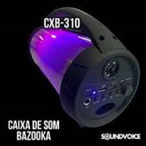 Caixa de som bazooka cxb-310 soundvoice lite